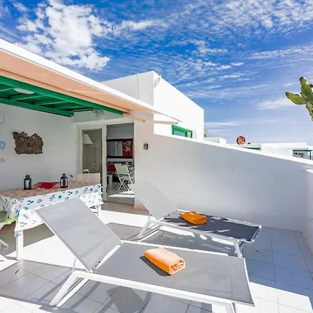 Atico La Deliziosa Vivienda Vacational With Sea View Apartment Costa Teguise